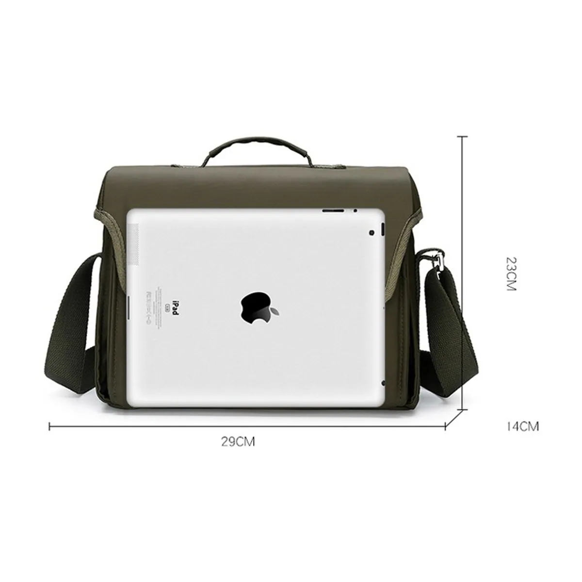 Red/Military Green medical emergency backpacks detail view 4 - SKU 09907