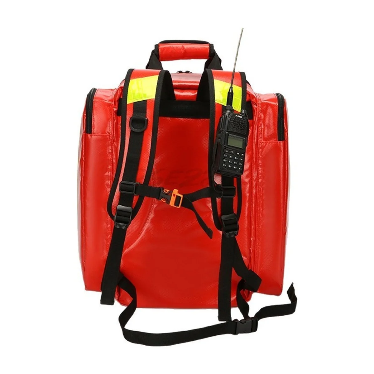 Red waterproof pvc rescue bags detail view 5 - SKU 09908PVC