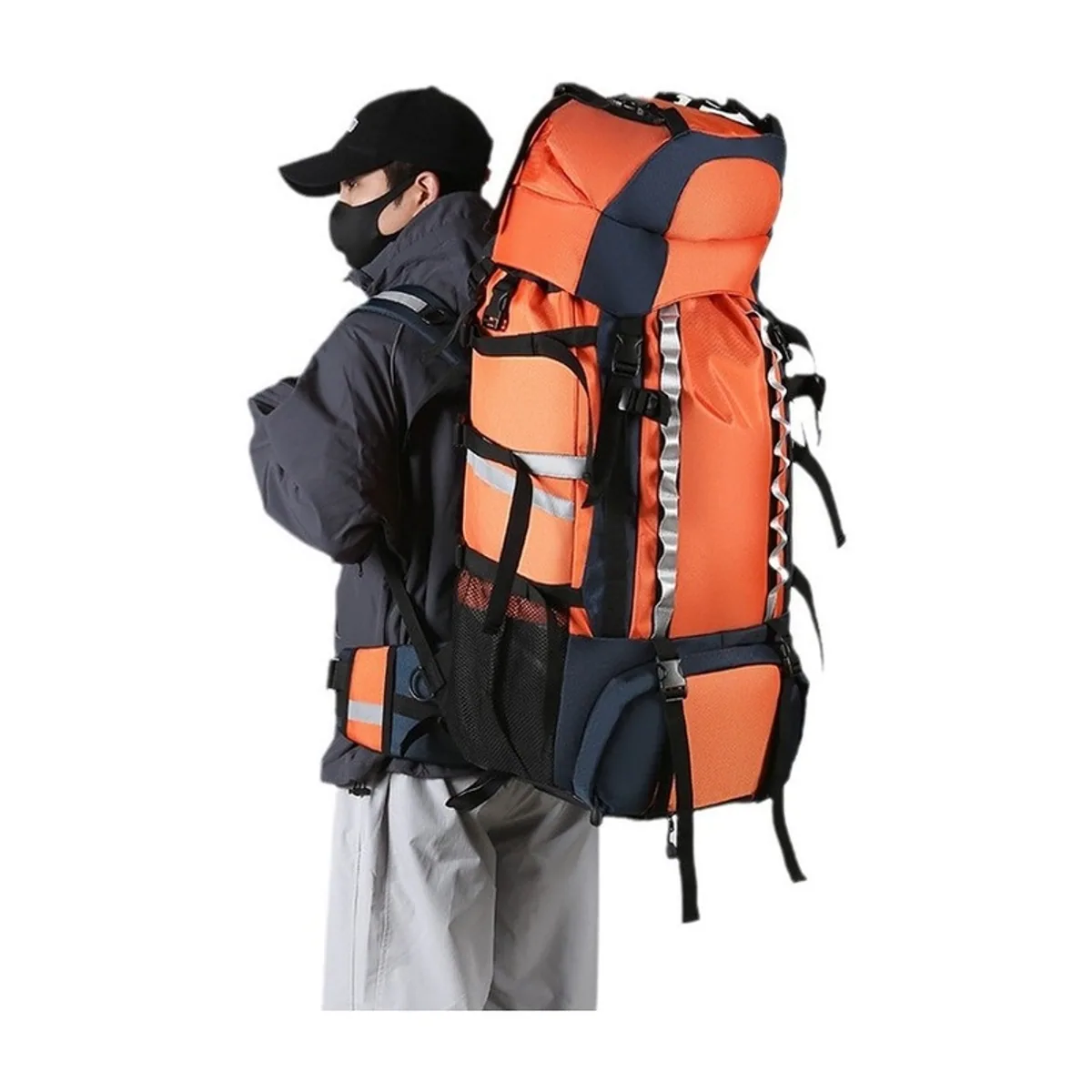 Red/Orange/Blue/Red+Small bag/Orange+Small bag/Blue+Small bag/Red+2bags/Orange+2bags outdoor rescue backpacks detail view 7 - SKU 09914