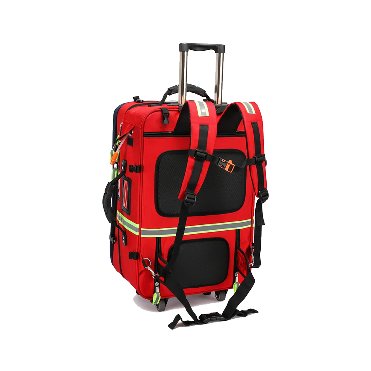 Red/Navy Blue/Red+3 Bags/Navy+3 Bags trolley rescue bags detail view 3 - SKU 09917