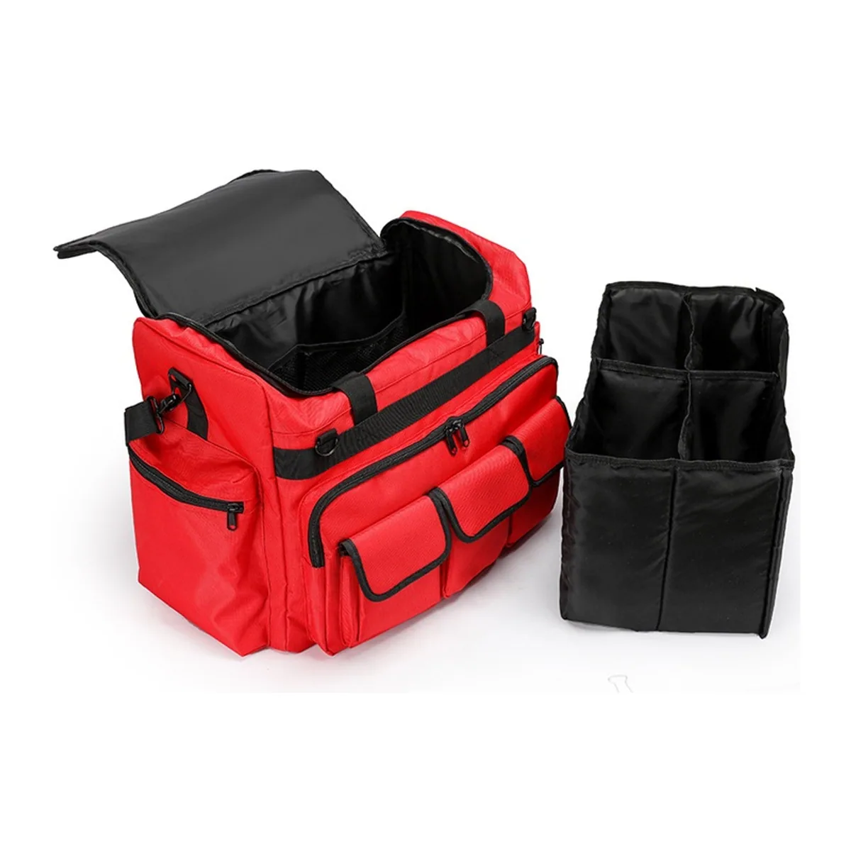 Red rescue duffel bags detail view 1 - SKU 09927