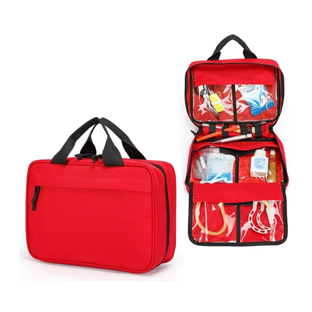 Red emergency waist bags detail view 4 - SKU 09928