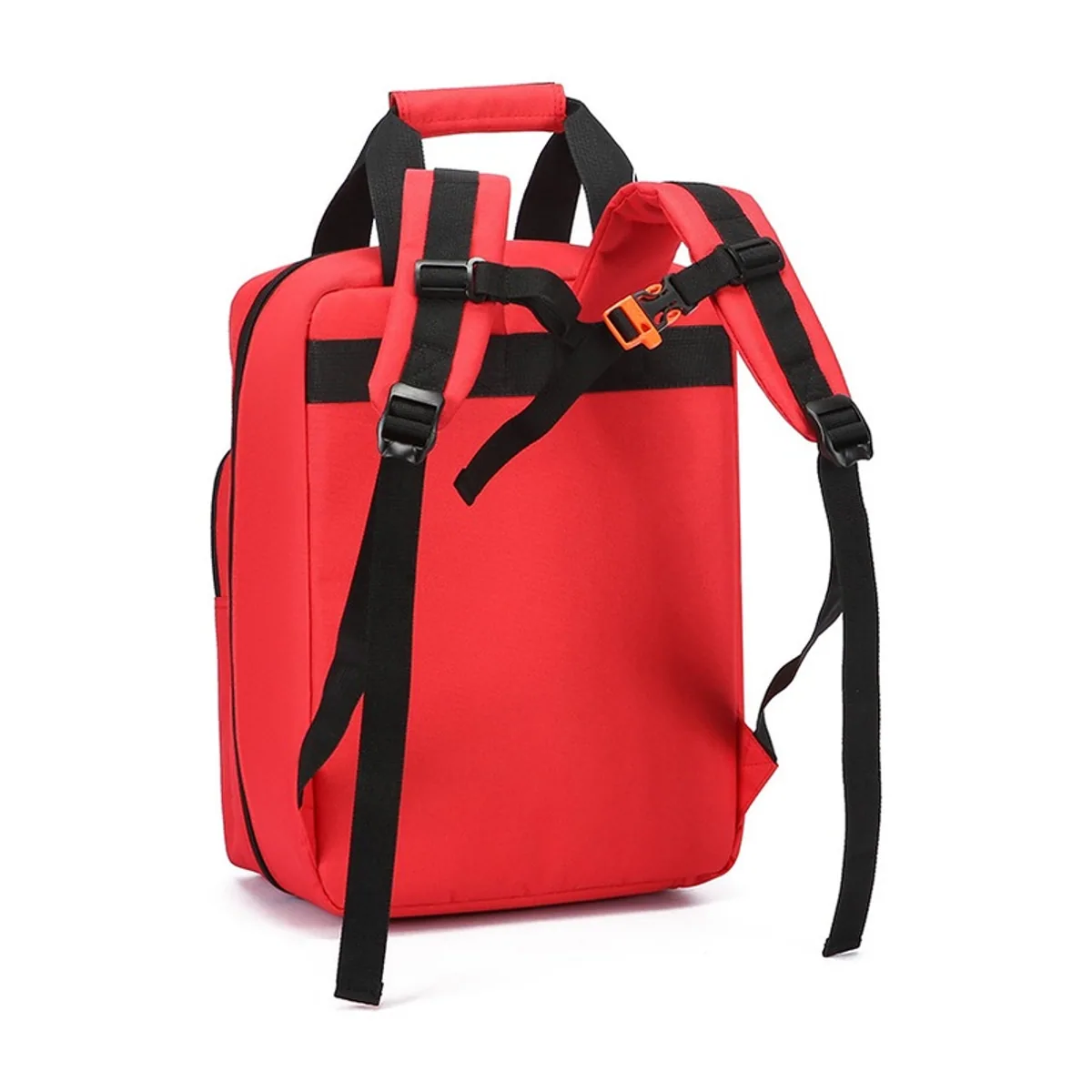 Red/Orange/Black medical emergency backpacks detail view 6 - SKU 09929