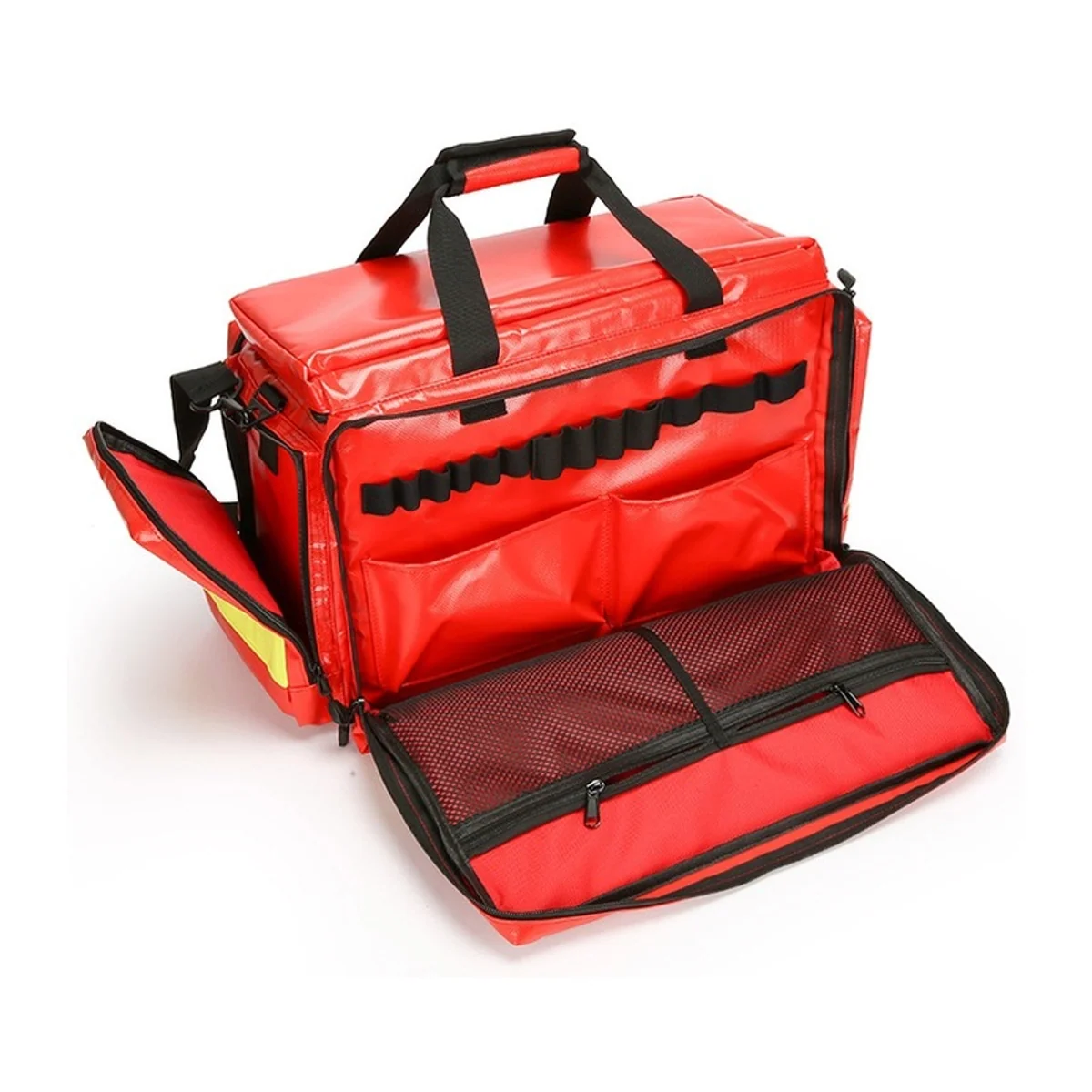 Red waterproof pvc rescue bags detail view 2 - SKU 09930P