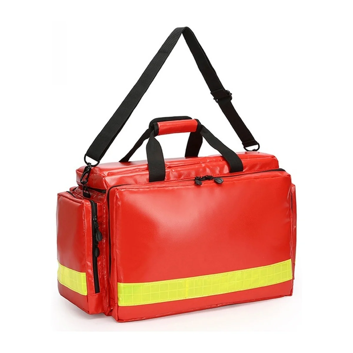 Red waterproof pvc rescue bags detail view 3 - SKU 09930P