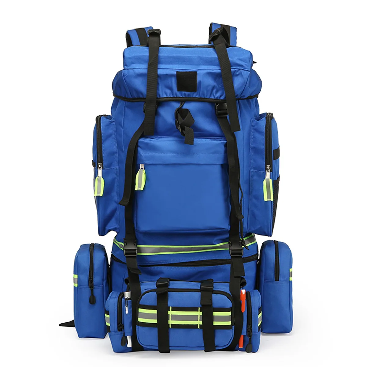 Red/Black/Blue outdoor rescue backpacks detail view 3 - SKU 09931