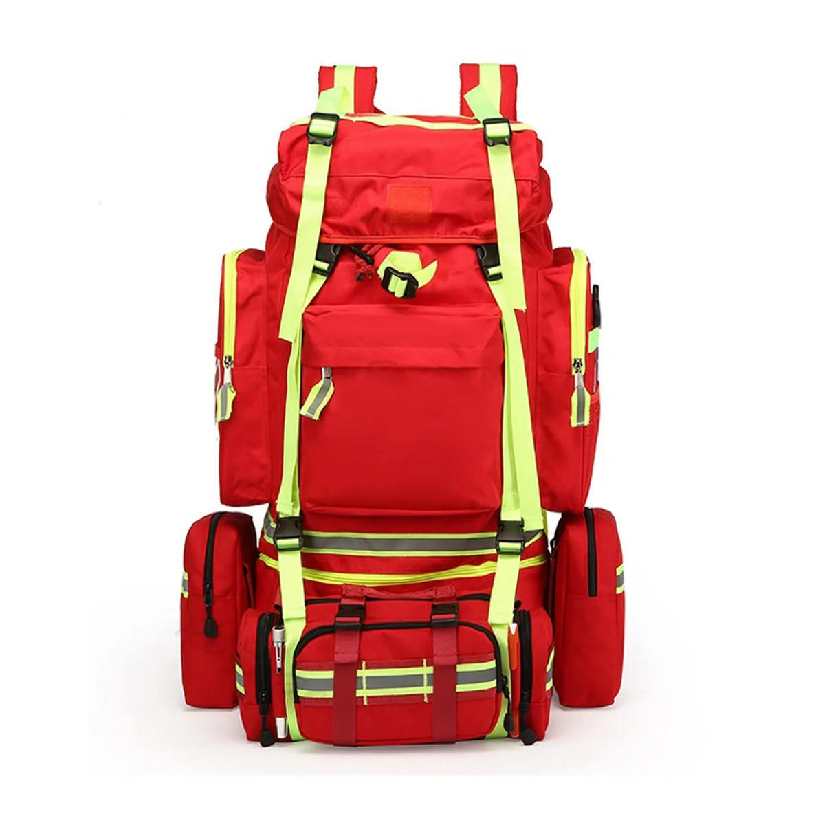Red/Black/Blue outdoor rescue backpacks detail view 5 - SKU 09931