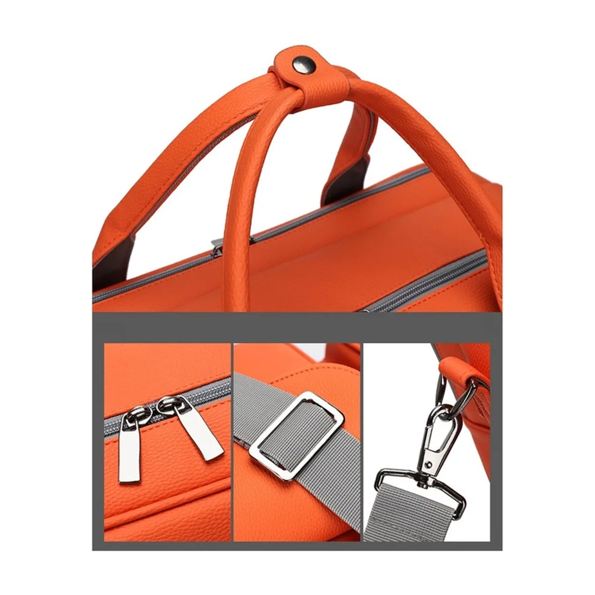 Orange Red/Black/Navy Blue/Coffee Color/Khaki Color medical emergency backpacks detail view 5 - SKU 09934