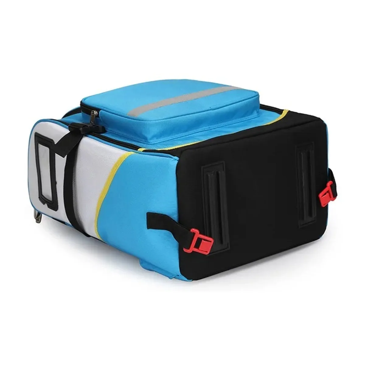 Red/Royal Blue/Military Green/Black medical emergency backpacks detail view 7 - SKU 09936