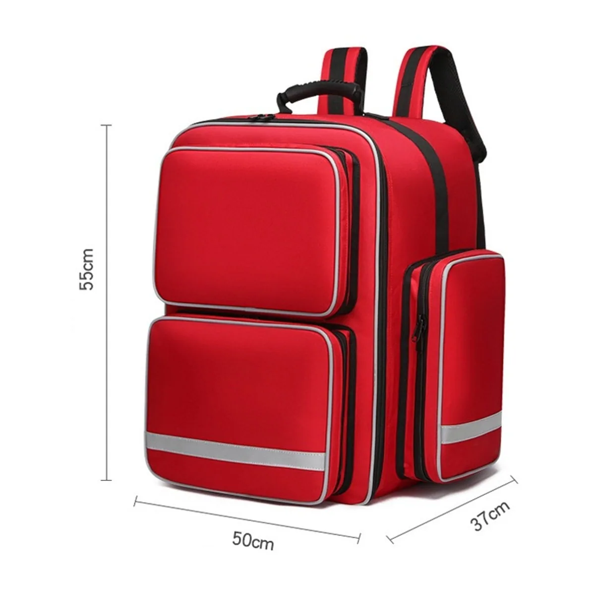 Red rescue duffel bags detail view 5 - SKU 09940