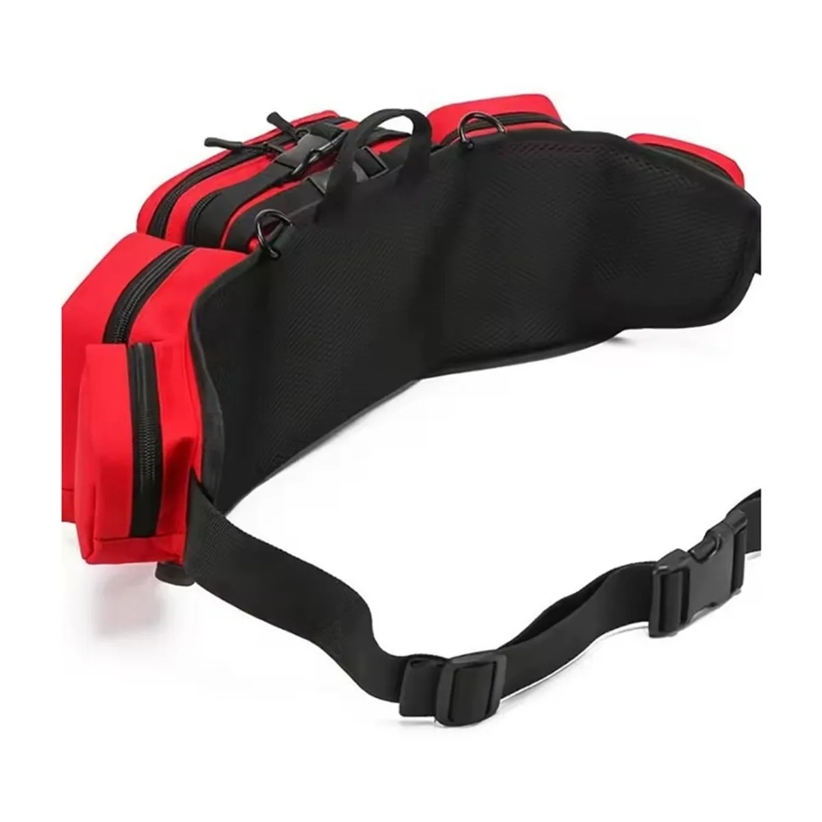 Red emergency waist bags detail view 6 - SKU 09941