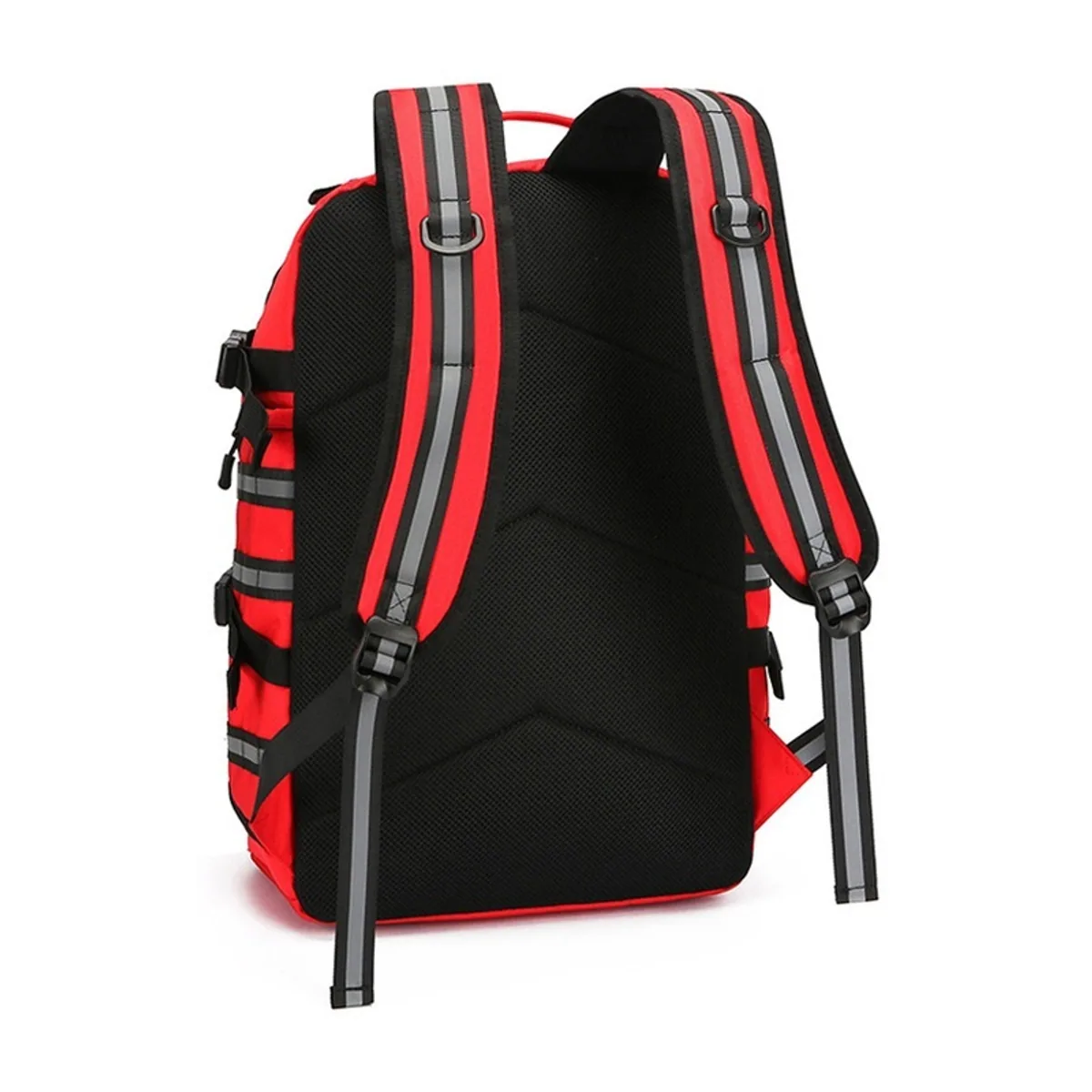 Red medical emergency backpacks detail view 3 - SKU 09952