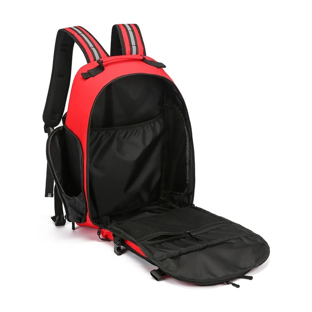 Red medical emergency backpacks detail view 7 - SKU 09952