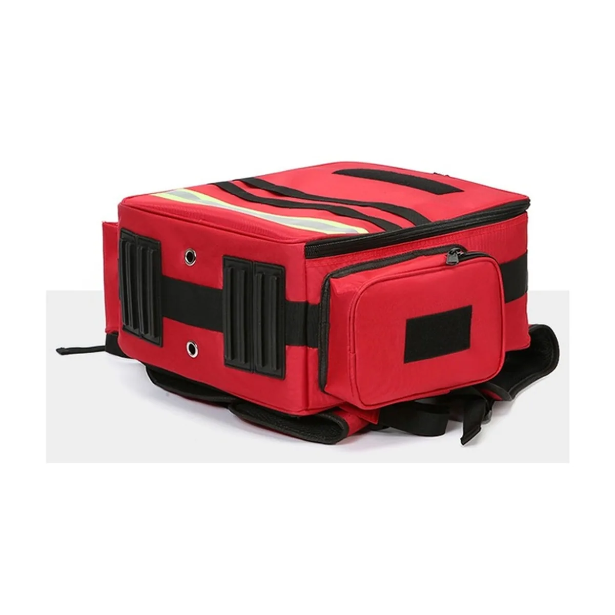 Red medical emergency backpacks detail view 4 - SKU 09958