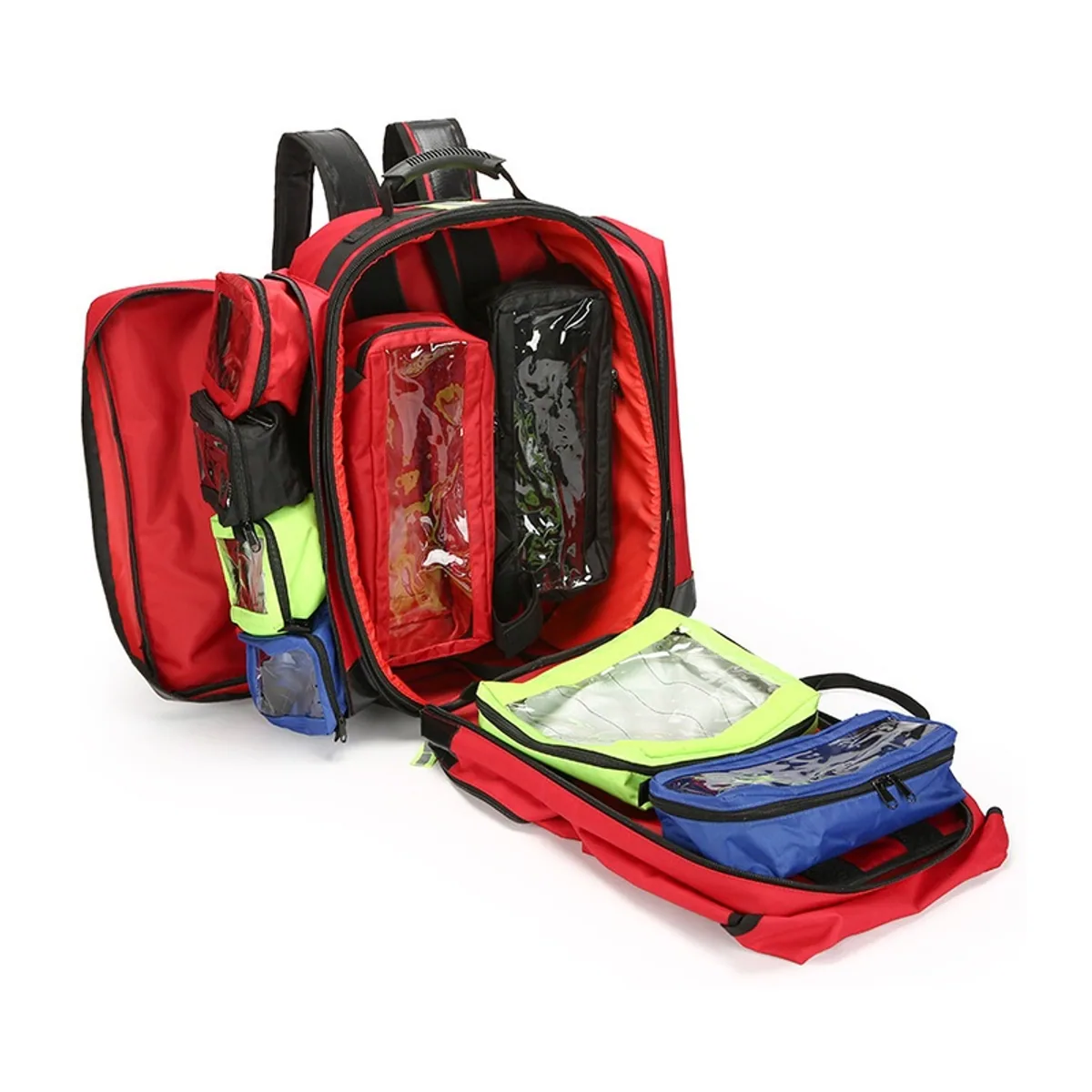 Red rescue duffel bags detail view 1 - SKU 09965