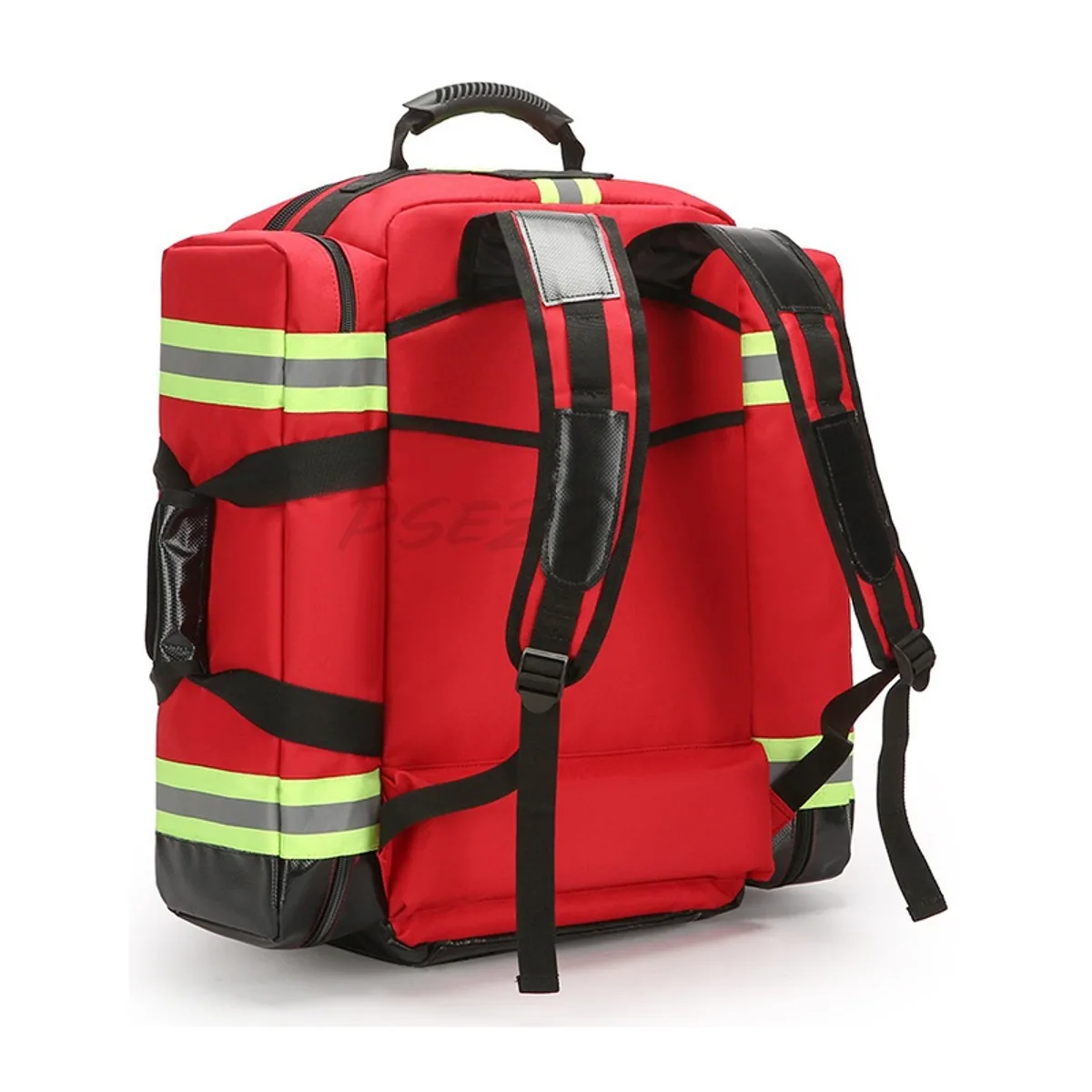 Red rescue duffel bags detail view 4 - SKU 09965