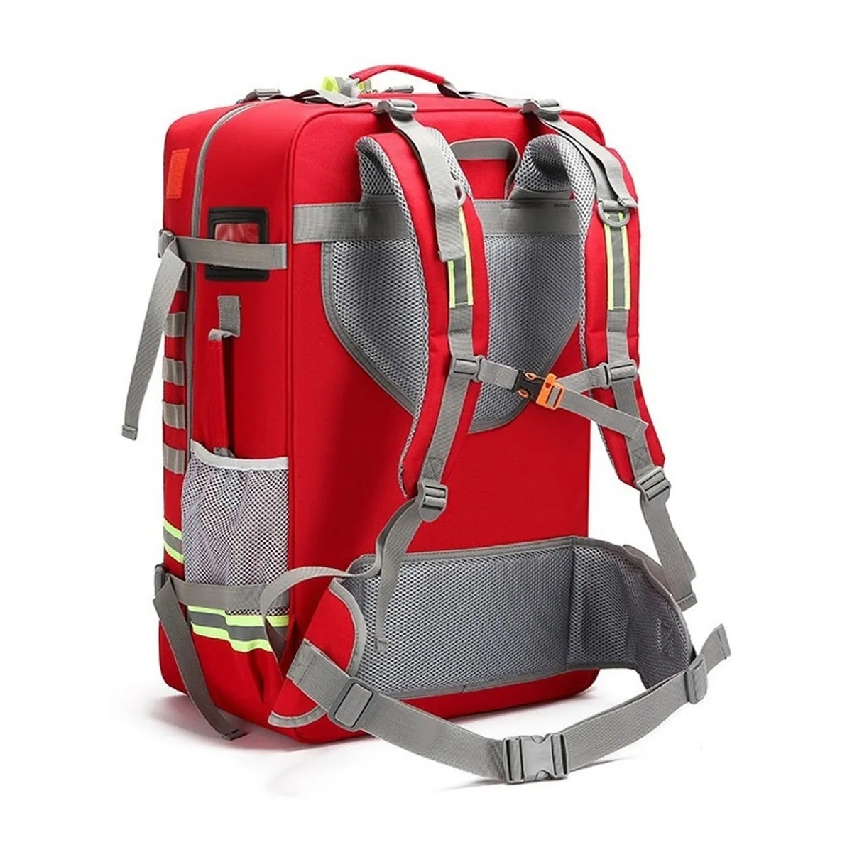 Red/Blue rescue duffel bags detail view 5 - SKU 09966