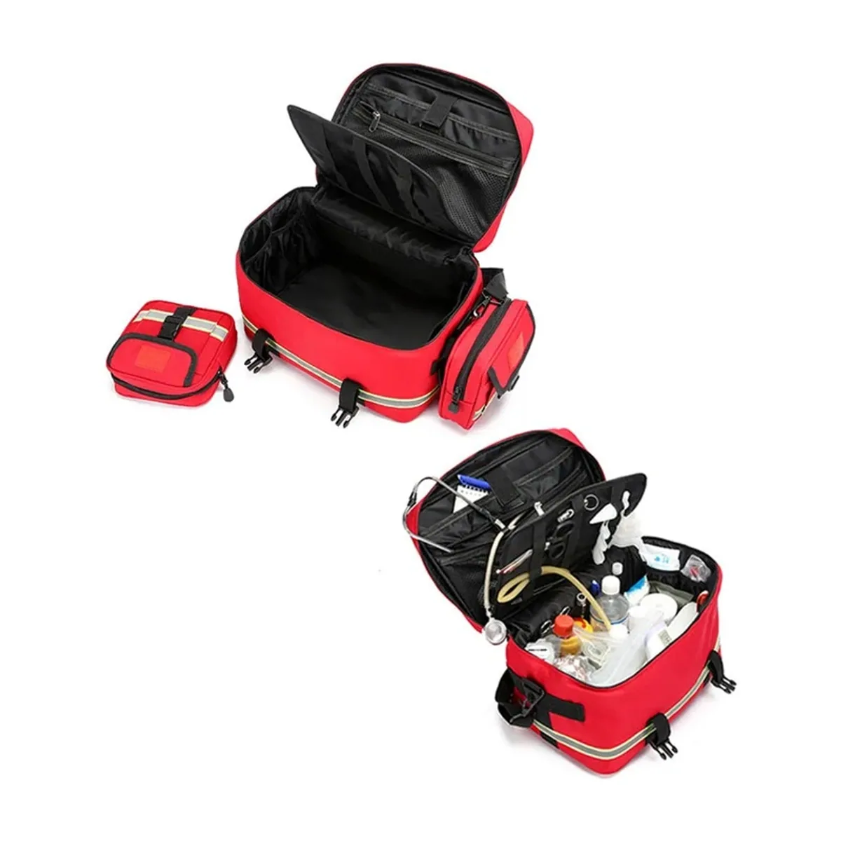Red/Navy/Green/Red+Bags/Navy+Bags/Green+Bags waterproof pvc rescue bags detail view 5 - SKU 09967
