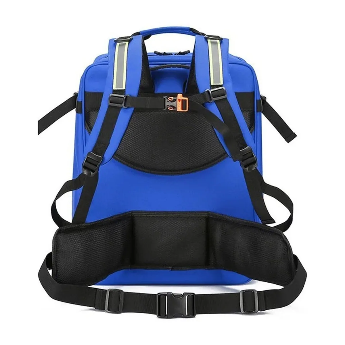 Blue/Red medical emergency backpacks detail view 1 - SKU 09968