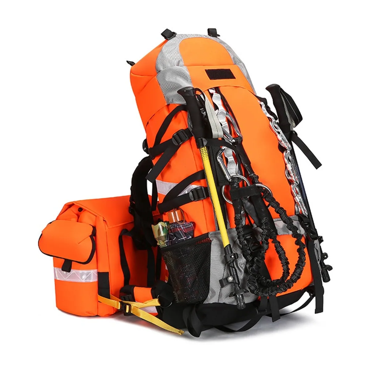 Orange/4PCS SET outdoor rescue backpacks detail view 3 - SKU 09970