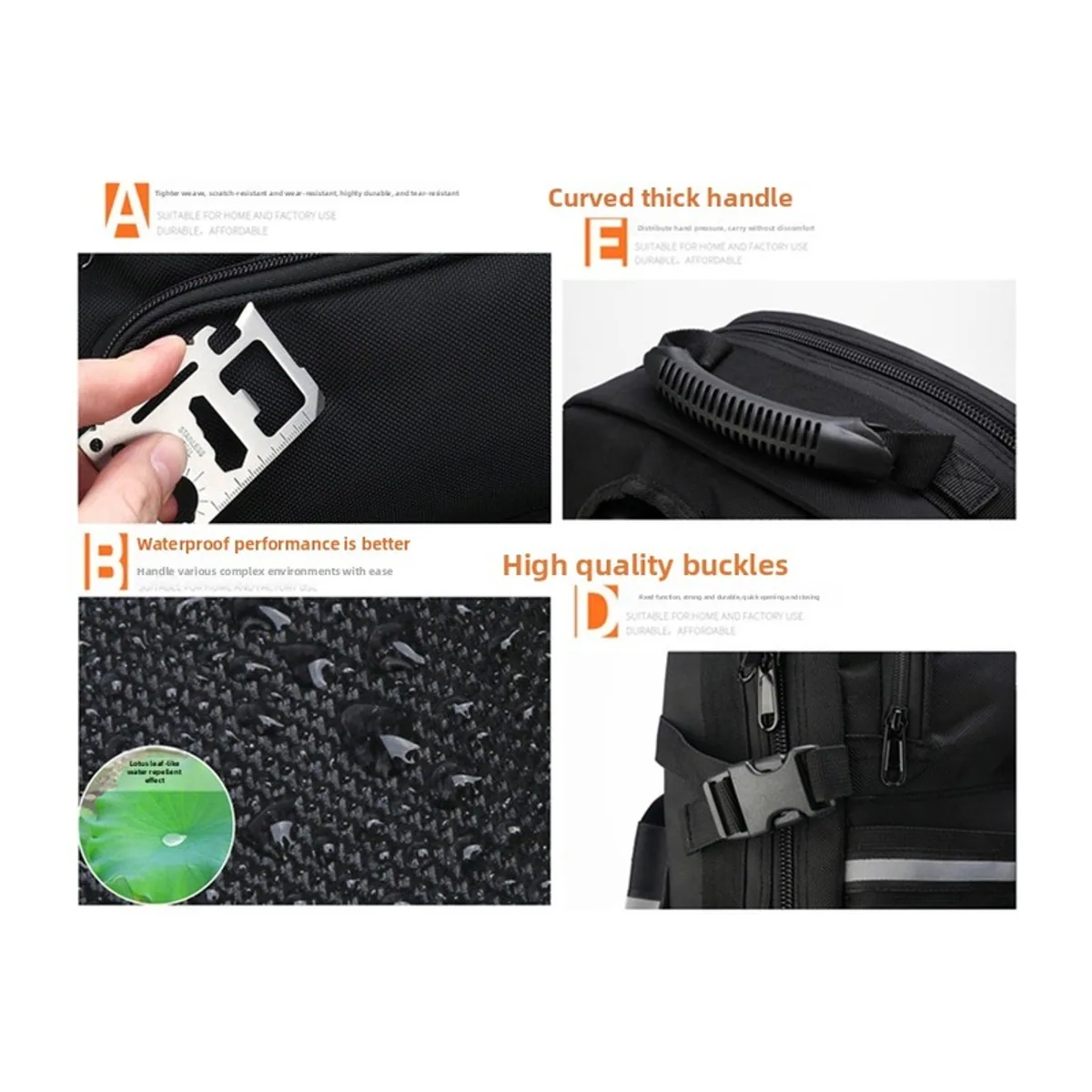 Black/Staircase/Universal trolley rescue bags detail view 2 - SKU 112212