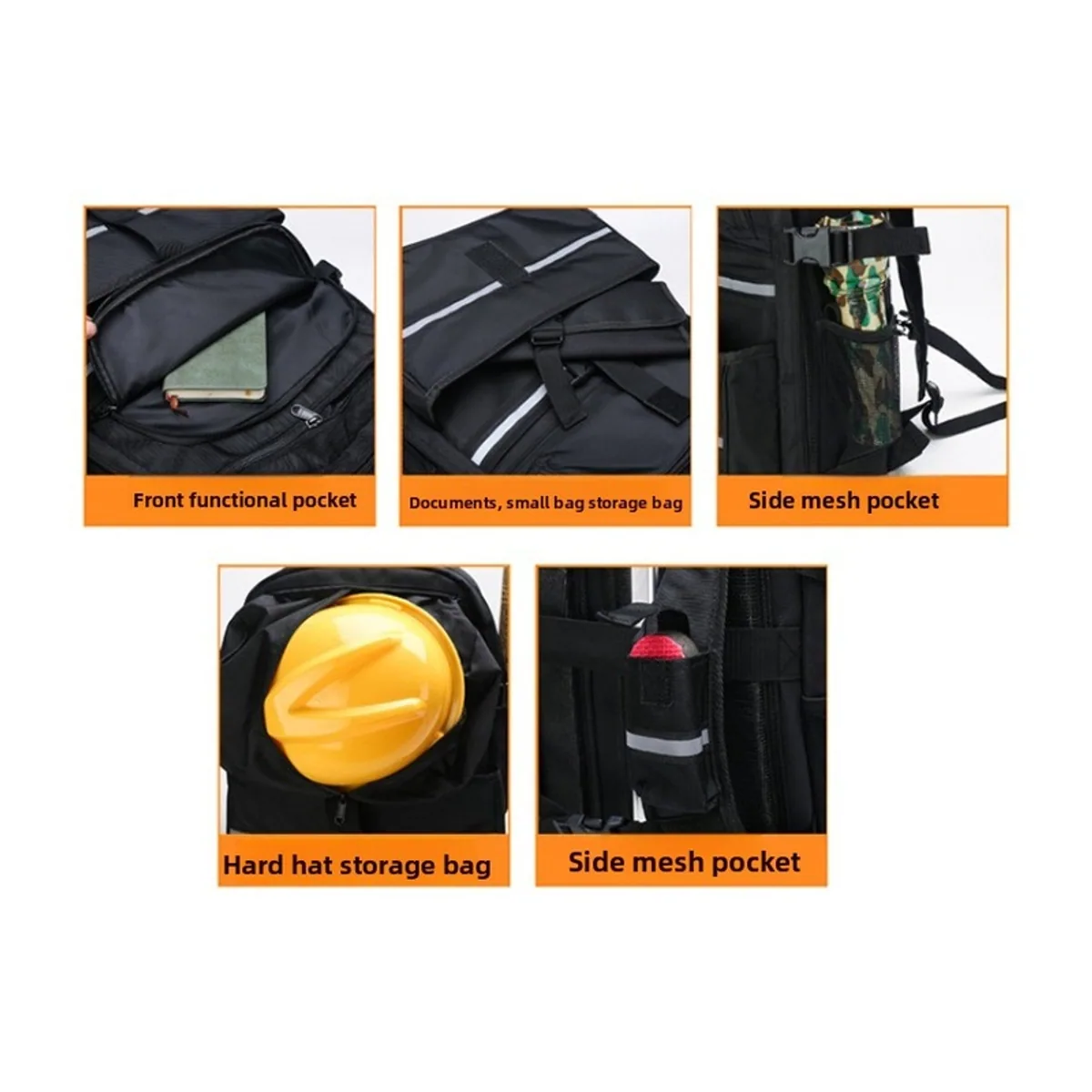 Black/Staircase/Universal trolley rescue bags detail view 3 - SKU 112212