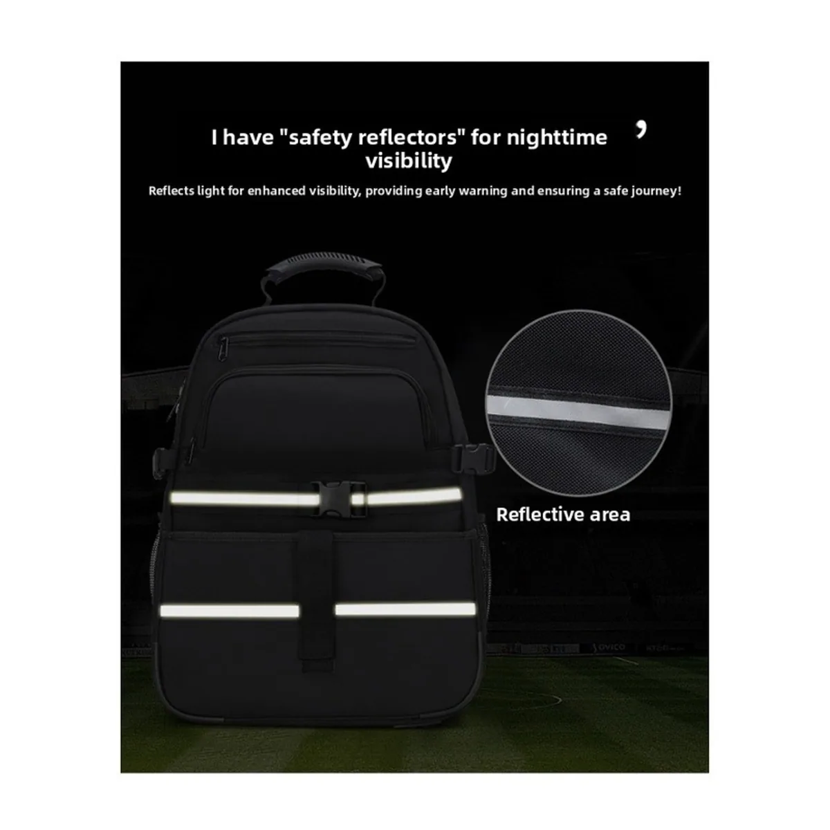 Black/Staircase/Universal trolley rescue bags detail view 6 - SKU 112212