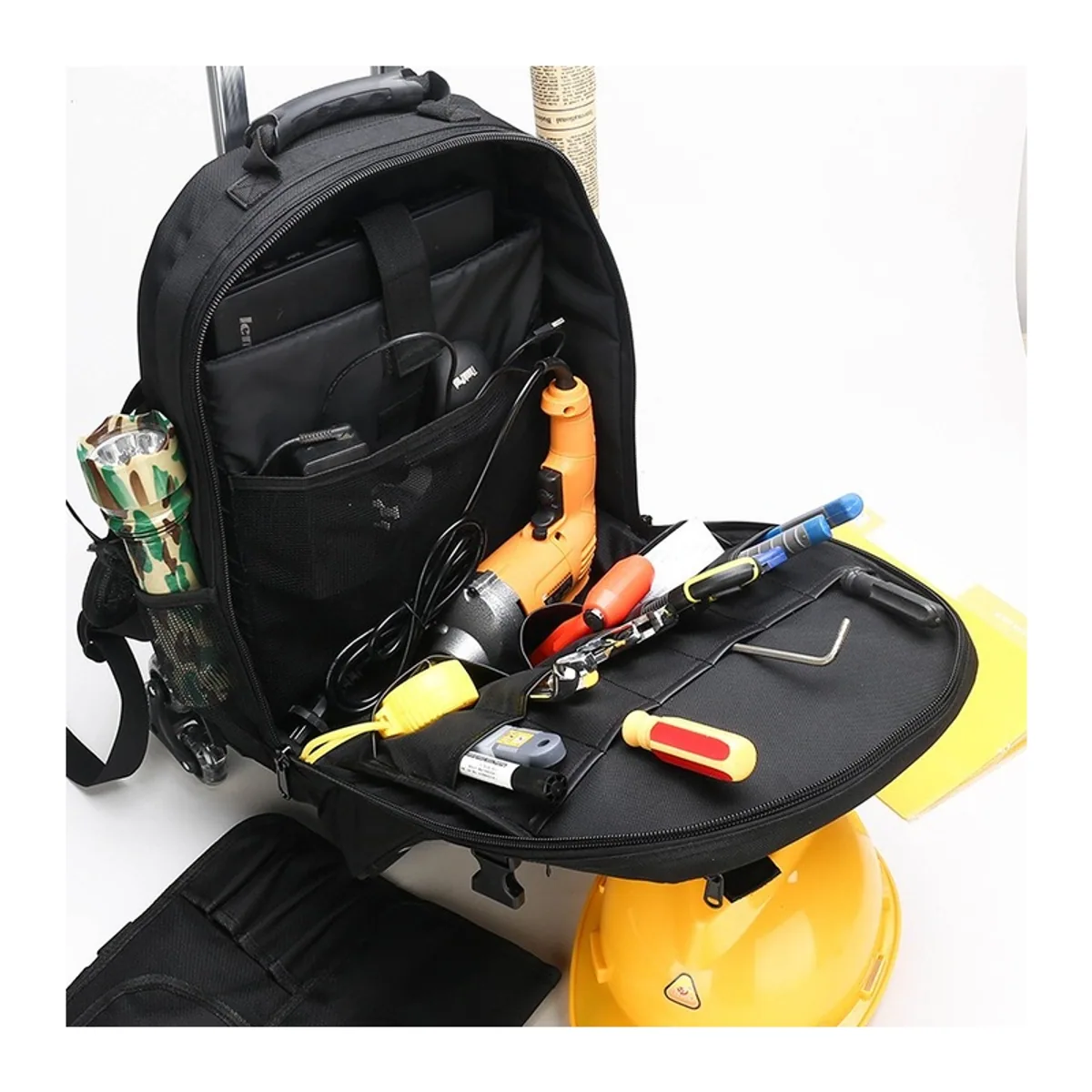 Black/Staircase/Universal trolley rescue bags detail view 7 - SKU 112212