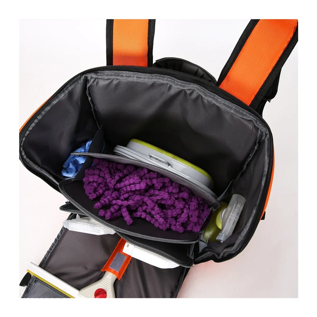 Red/Orange/Light Blue/Dark Blue/Black/Green/Military Green medical emergency backpacks detail view 1 - SKU 632#