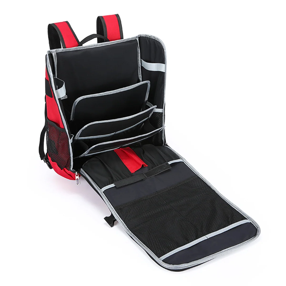 Red/Black/Green/Navy medical emergency backpacks detail view 3 - SKU 632