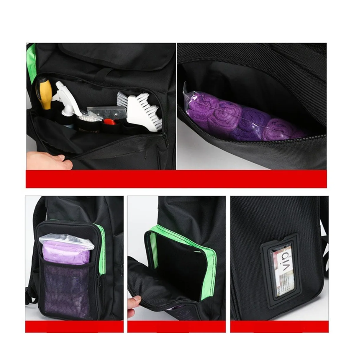 Black/Black+Trolley trolley rescue bags detail view 6 - SKU PN0001