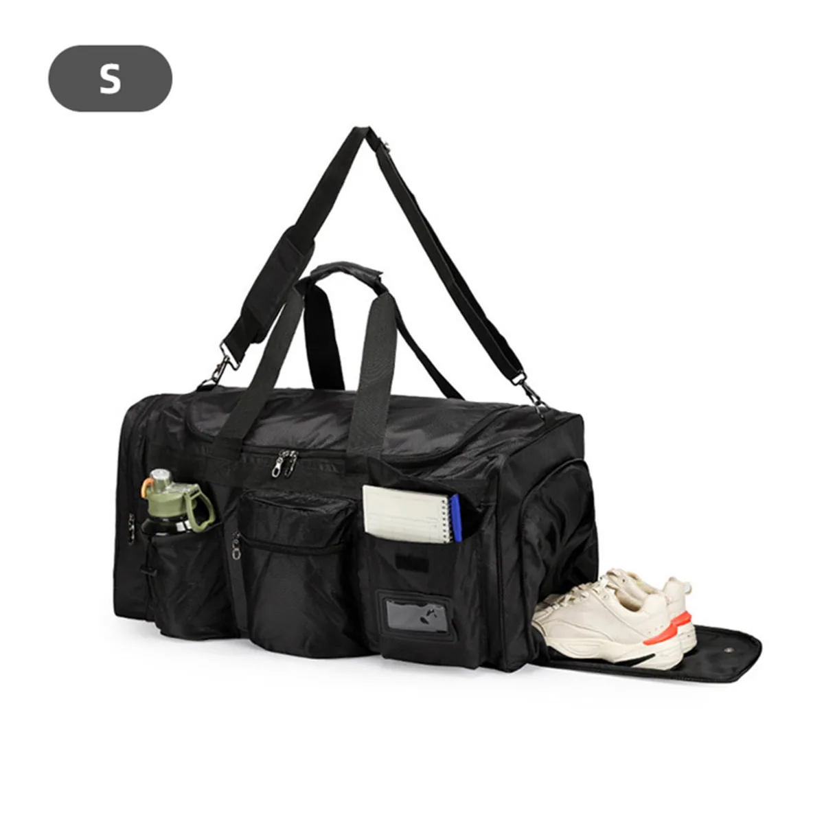 Black medical emergency backpacks detail view 4 - SKU PN0002