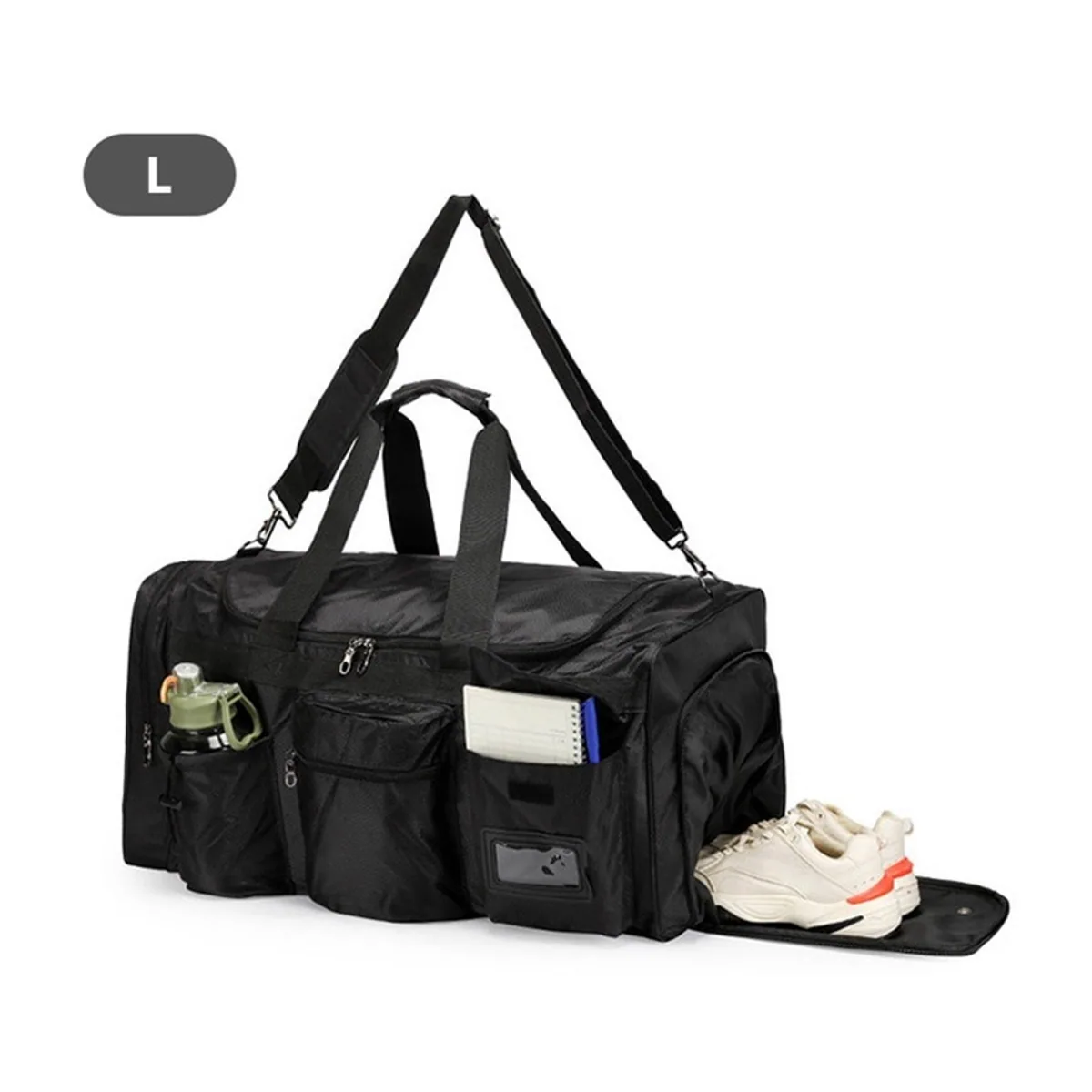 Black medical emergency backpacks detail view 7 - SKU PN0002