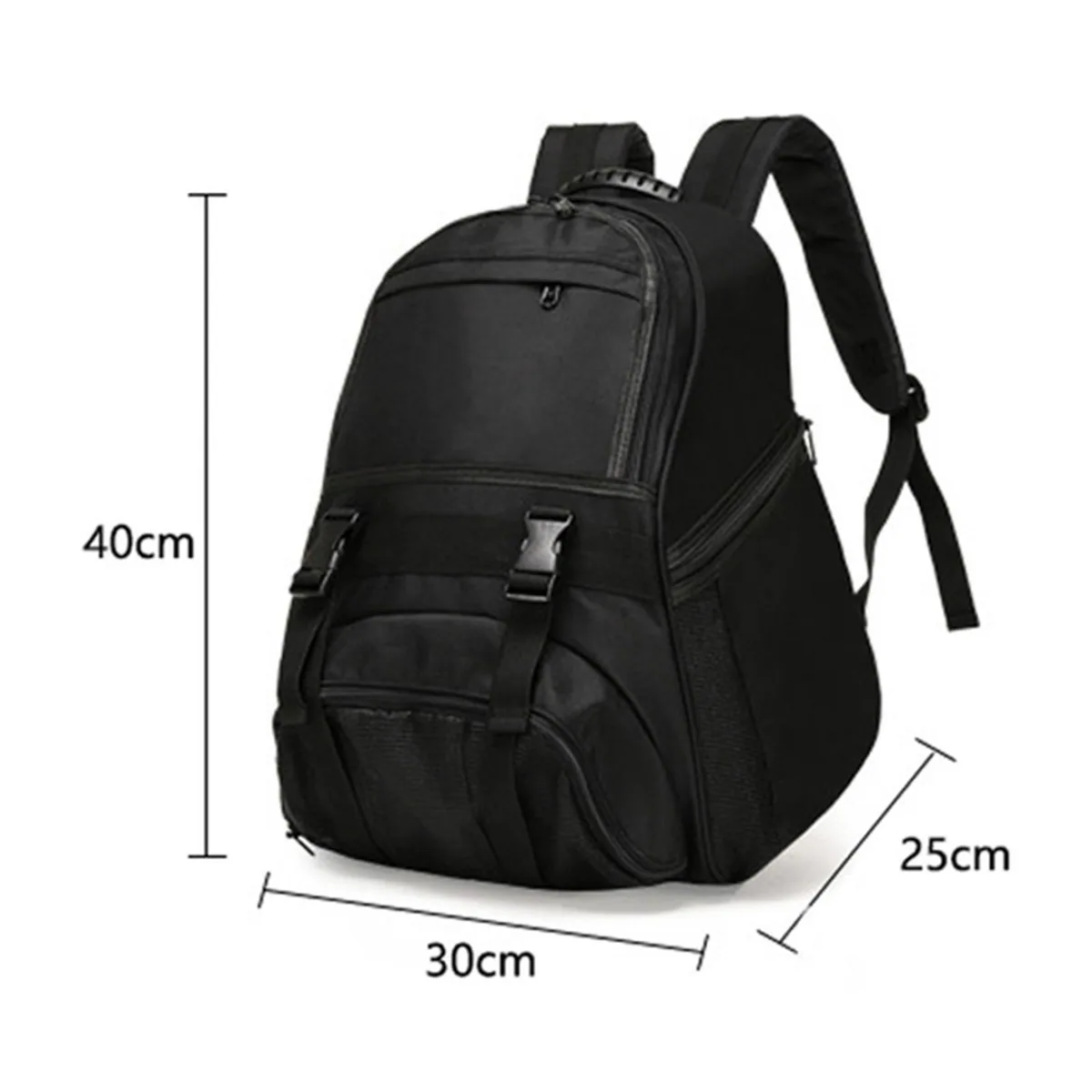 Black/Royal Blue/Red medical emergency backpacks detail view 6 - SKU PN0003