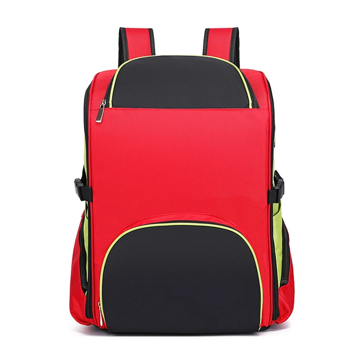 Red/Orange/Black medical emergency backpacks detail view 1 - SKU 09912