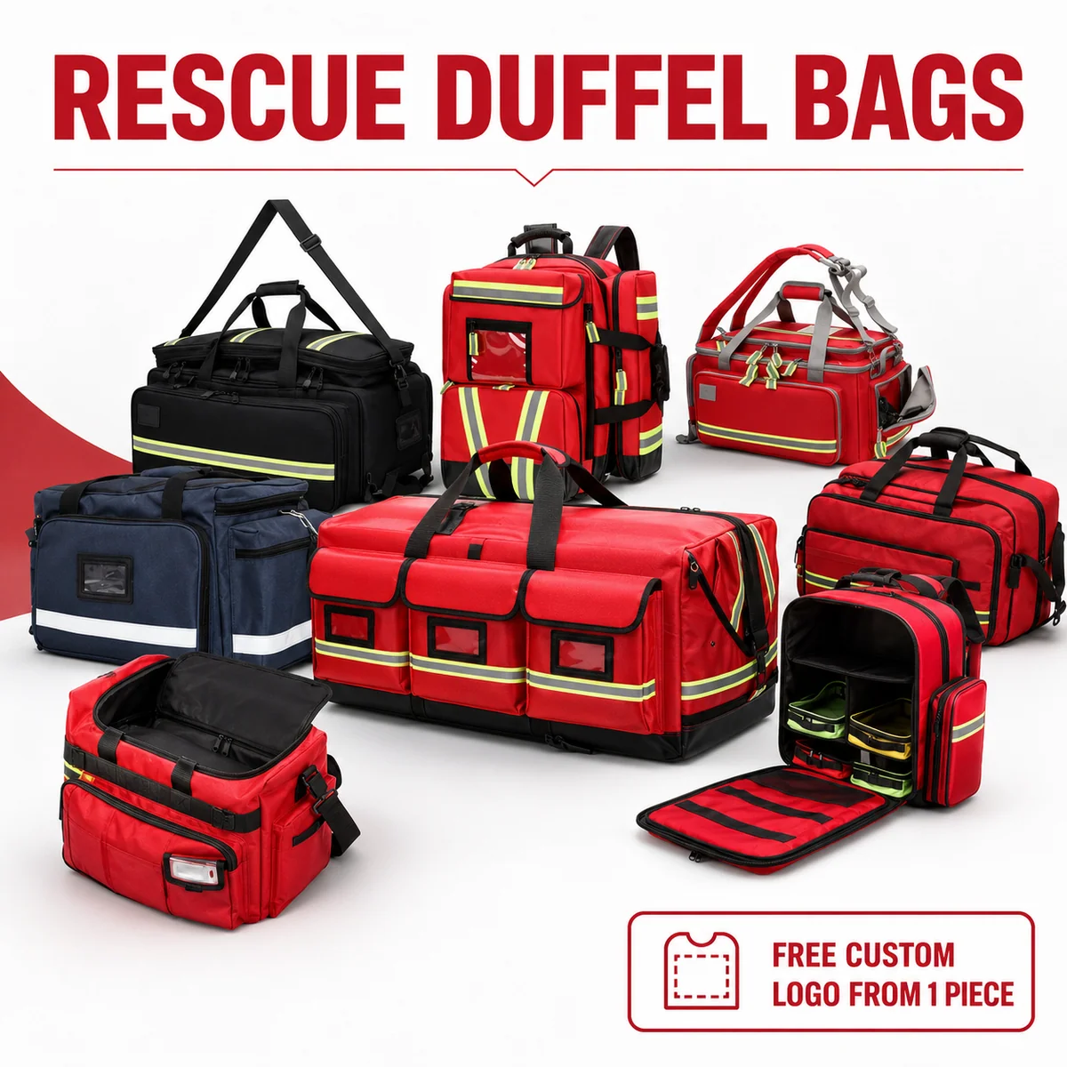 Rescue Duffel Bags for wholesale OEM buyers